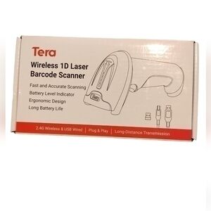 Tera Wireless 1d Laser Barcode Scanner